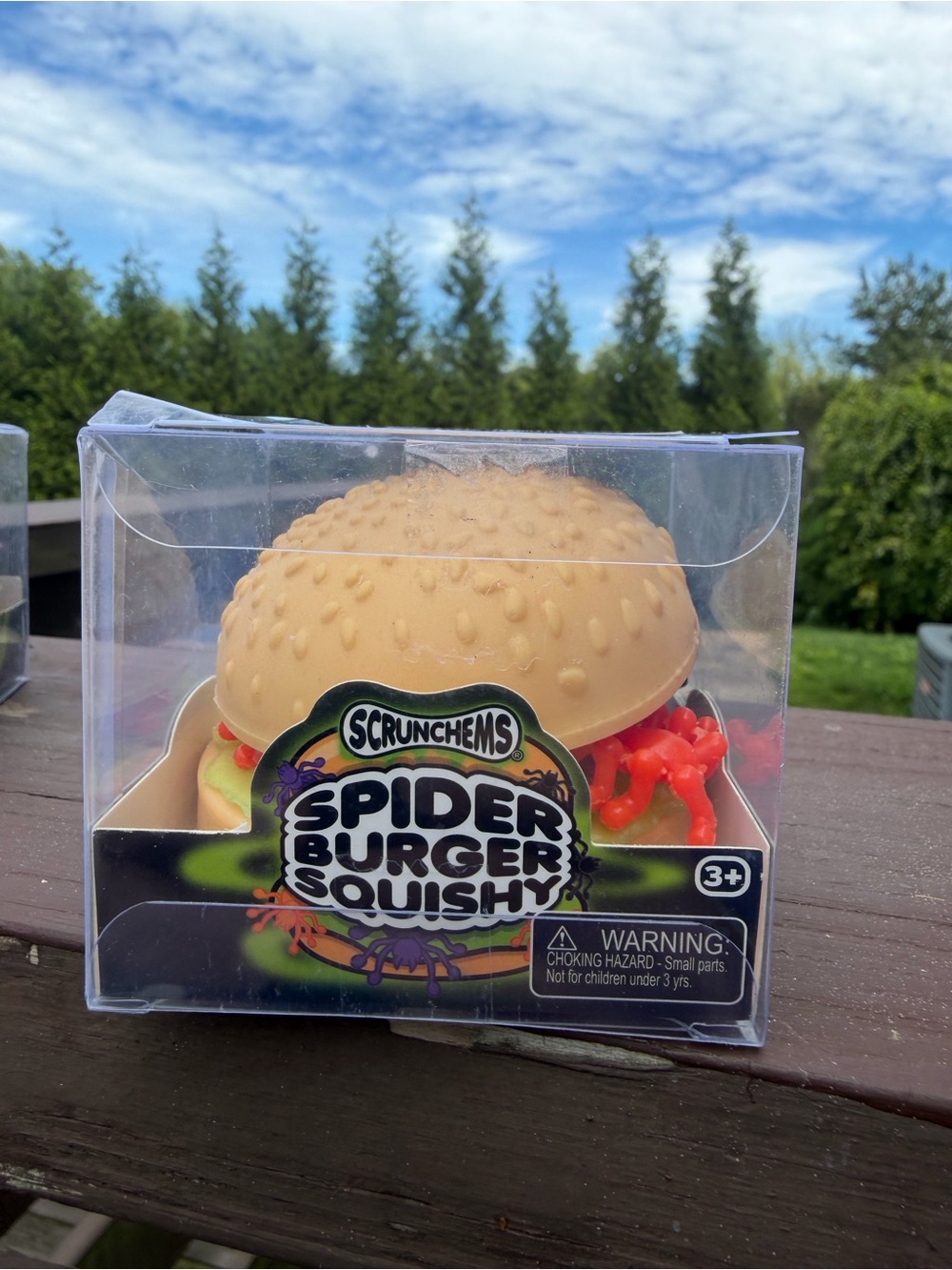 Srunchems Spider Burger Squishy